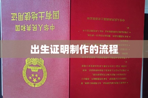 凉州出生证明制作的流程